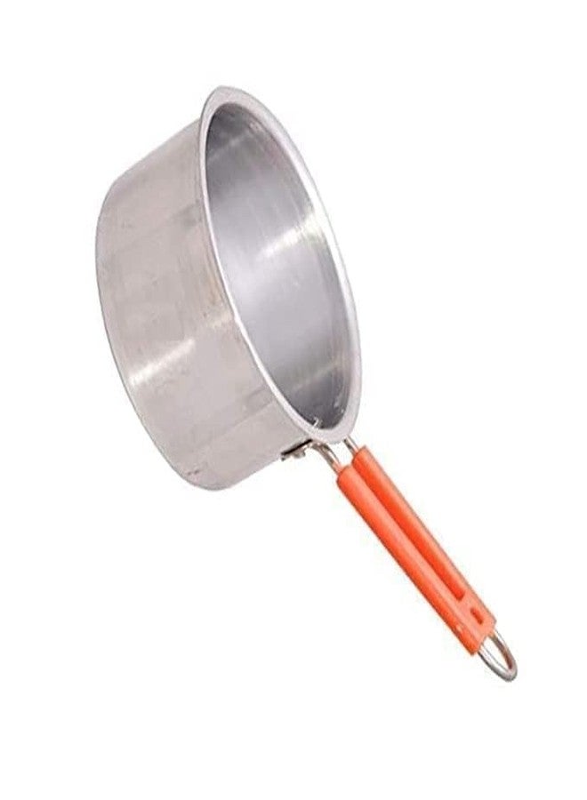 SHIFA CRAFT Aluminium Saucepan, 500ML, 1 Piece (Silver) Pure Aluminium Sauce PAN Tea PAN/Milk PAN (500 ML) - Image 4